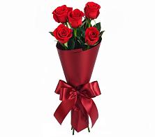 Букет 5 Красных роз Эдлесс Лав в Зональной Станции
