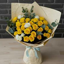 Букет цветов из:  Розы в Зональной Станции
