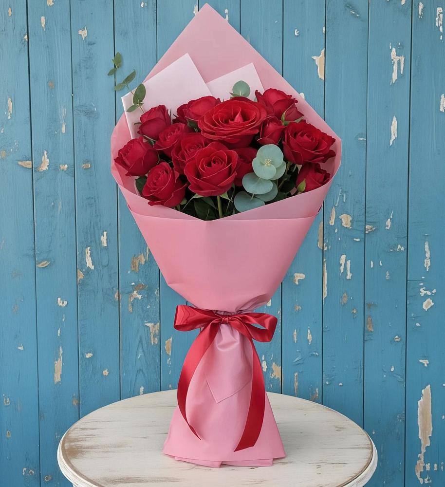 Букет цветов из: Розы в Зональной Станции