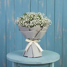 Букет цветов из:  Гипсофила в Зональной Станции