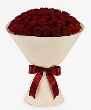 Букет 101 Бордовая роза Блэк Бакарра в Зональной Станции