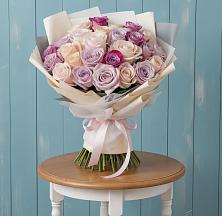 Букет цветов из:  Розы в Зональной Станции