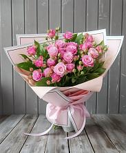Букет Розовый кустик #REPLACE_PRED# Зональной Станции