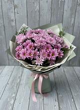 Букет цветов из:  Хризантемы в Зональной Станции