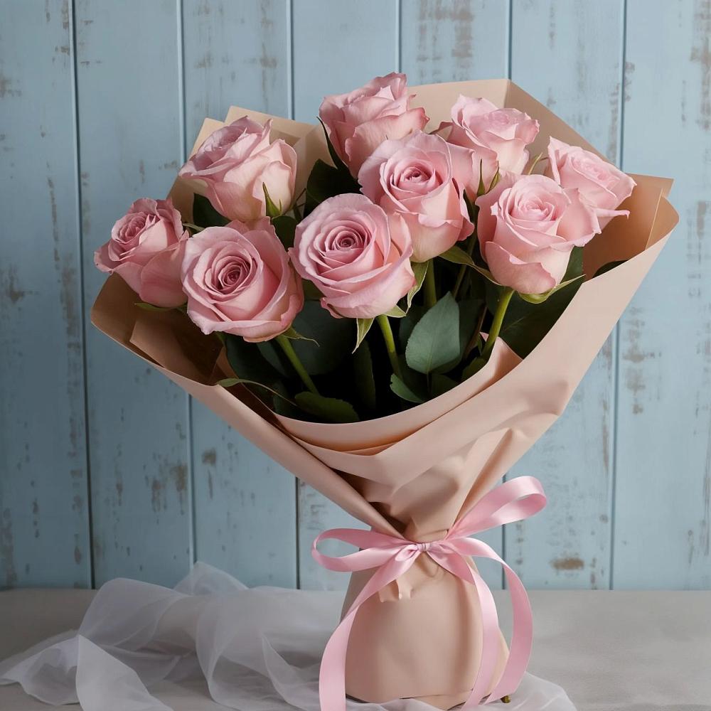 Букет цветов из: Розы в Зональной Станции