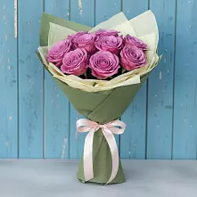 Букет Розы Фёрст Леди в Зональной Станции