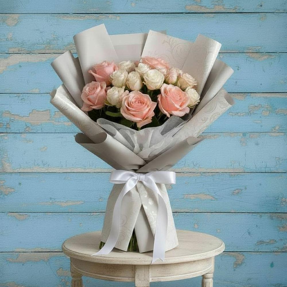 Букет цветов из: Розы в Зональной Станции