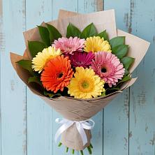 Букет цветов из:  Герберы в Зональной Станции