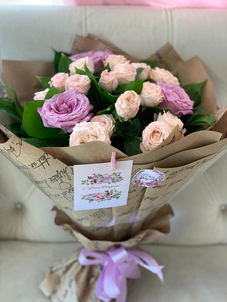 Букет цветов из: Розы в Зональной Станции