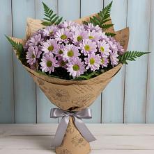 Букет цветов из:  Хризантемы в Зональной Станции