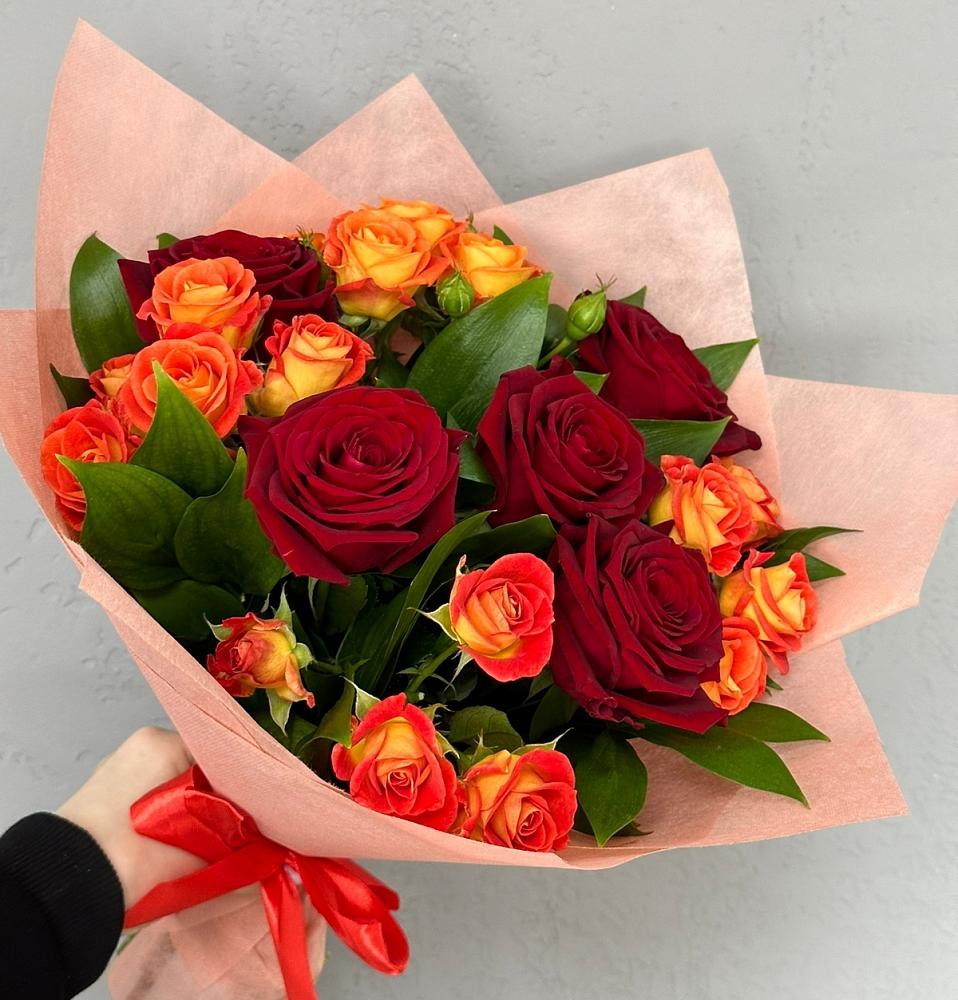 Букет Любовь и восторг в Зональной Станции