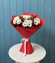 Букет цветов из:  Хризантемы в Зональной Станции