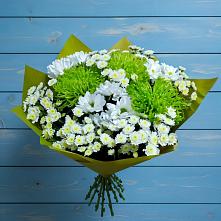 Букет цветов из:  Хризантемы #REPLACE_PRED# Зональной Станции