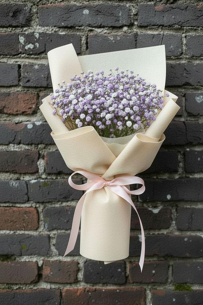 Букет цветов из: Гипсофила в Зональной Станции