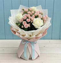 Букет цветов из:  Розы #REPLACE_PRED# Зональной Станции