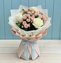 Букет цветов из:  Розы в Зональной Станции