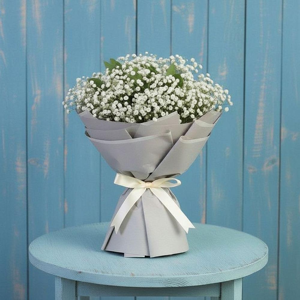 Букет цветов из: Гипсофила в Зональной Станции