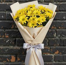 Букет цветов из:  Хризантемы в Зональной Станции