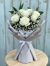 Букет цветов из:  Розы #REPLACE_PRED# Зональной Станции