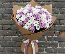 Букет цветов из:  Хризантемы в Зональной Станции