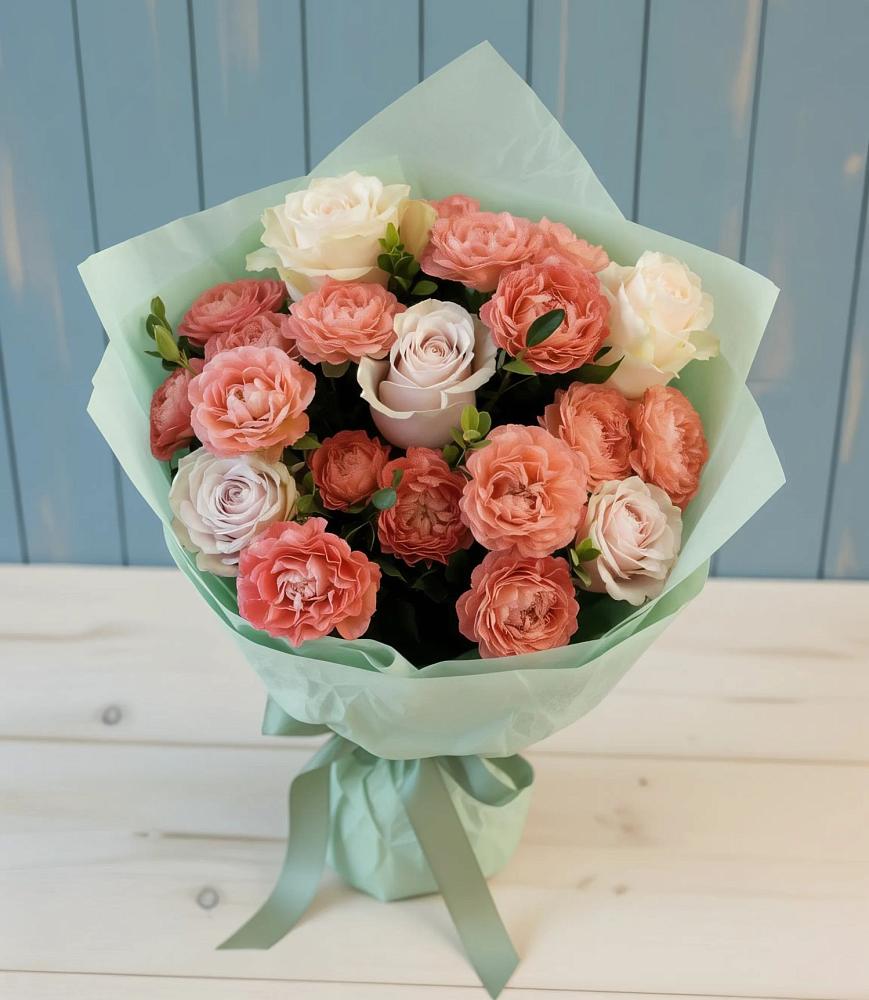 Букет цветов из: Розы в Зональной Станции