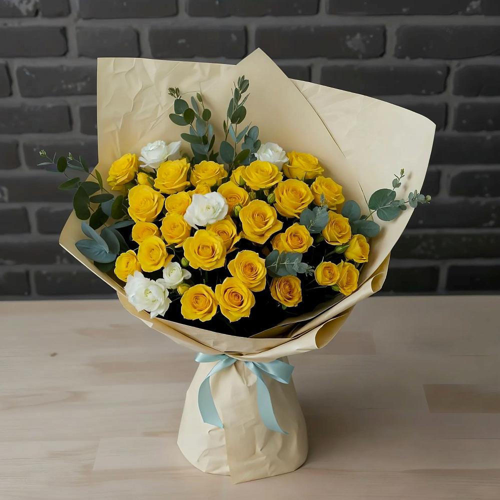 Букет цветов из: Розы в Зональной Станции