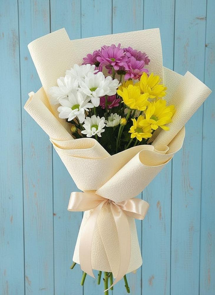 Букет цветов из: Хризантемы в Зональной Станции