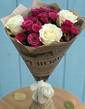 Букет цветов из:  Розы в Зональной Станции
