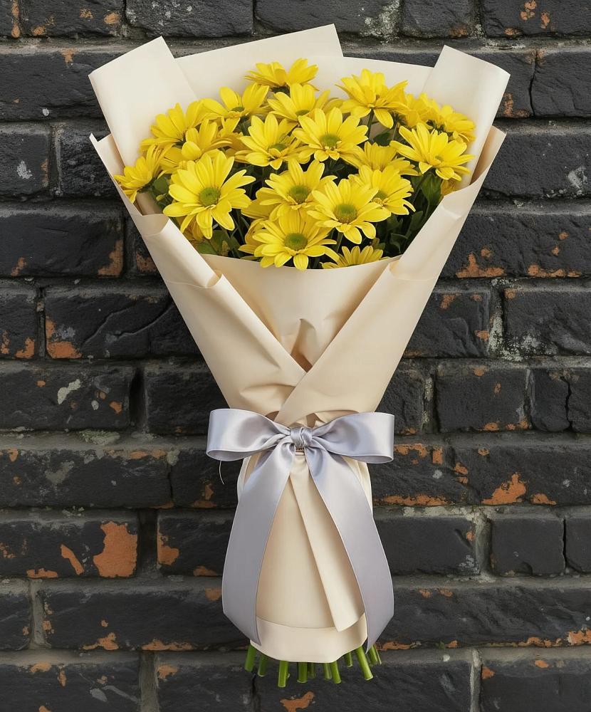 Букет цветов из: Хризантемы в Зональной Станции