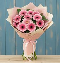 Букет цветов из:  Герберы в Зональной Станции